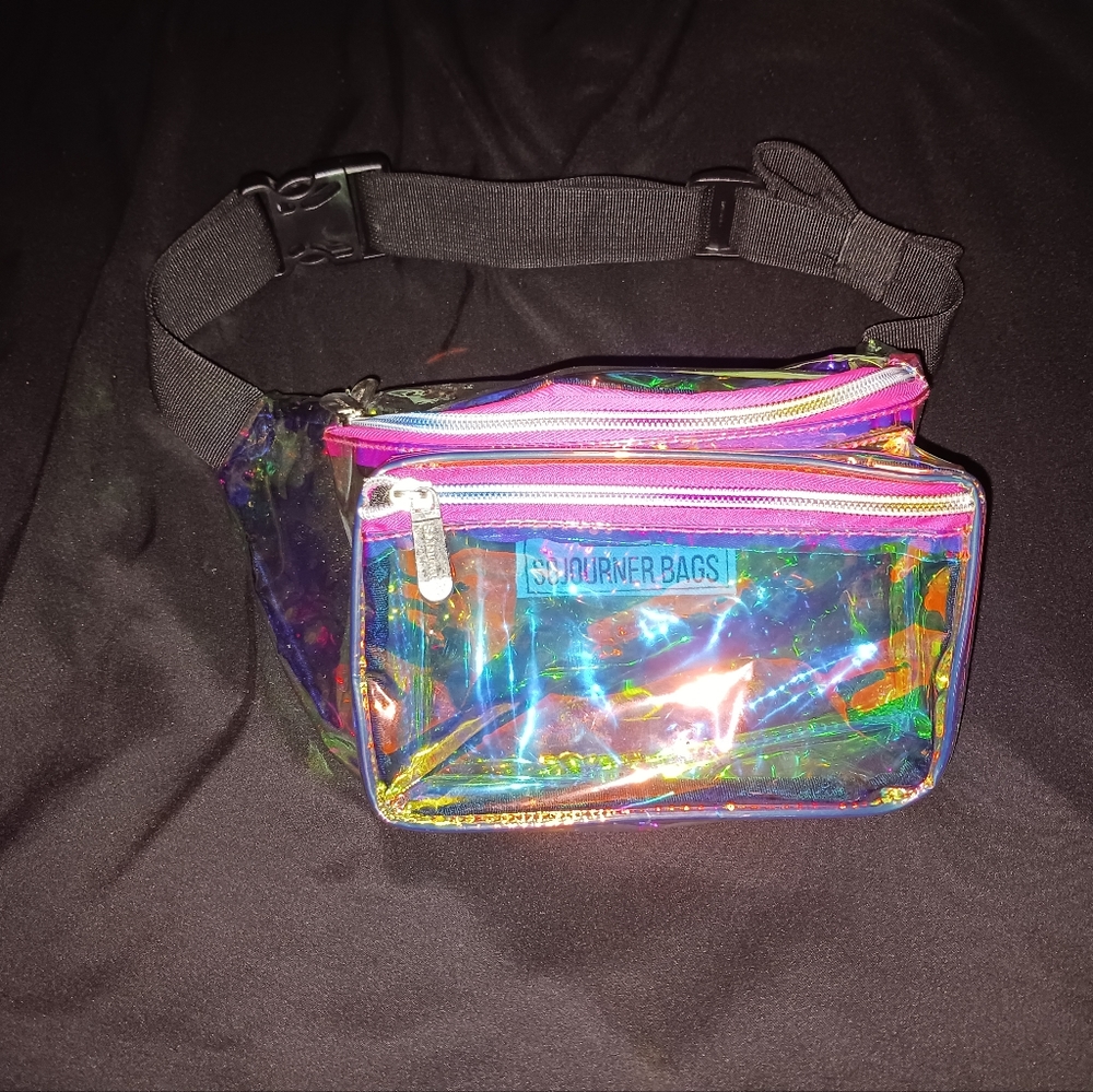 Holographic fanny pack